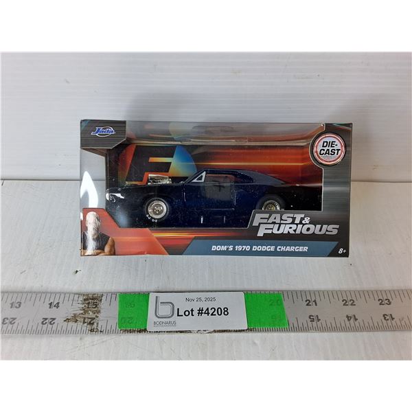 Fast & Furious 1970 Dodge Charger Model Car