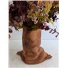 Image 3 : Ceramic Vase, Artificial Flowers,  Pickup Preferred