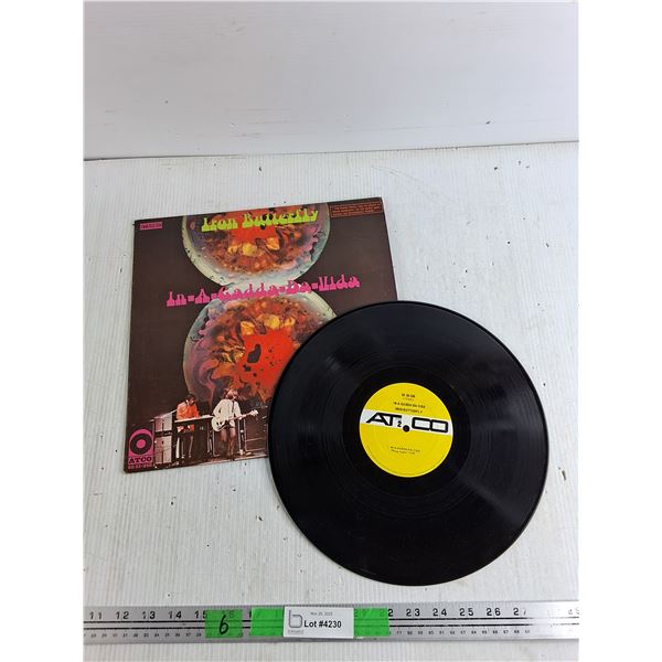 In A Gadda Da Vida Iron Butterfly Vinyl Record