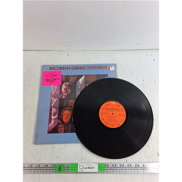 Bachman Turner Overdrive Vinyl Record