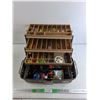 Plano Tackle Box, Fishing Hooks, Baits, Lures, Pocket Knife, Misc Fishing Supplies