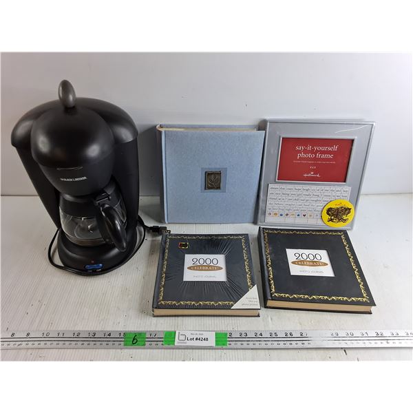 Black & Decker Coffee Machine - Powers On, As Is,  Photo Journals, Photo Frame