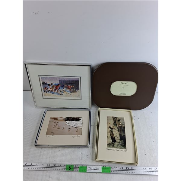 Framed Prints -13" x 11"" Moccasin Goalie" Bill Brownridge, 2- Lang Photos, Corbel Picture Frame