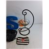 Image 5 : Candle Holder, Coin Bag, Telephone, File Bag, "S" Decor, Misc
