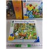 Image 4 : 1000, 500 & 300 pc Jigsaw Puzzles (2-Ravensburger, 1-SunsOut) - Complete