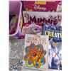 Image 6 : Disney Games, Happy Okee Microphone, Banner, New Coloring Book, Mags, Misc