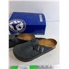 Image 3 : Mens Birkenstock Boston BS Leather Shoes - Size 12- (Worn 1x )