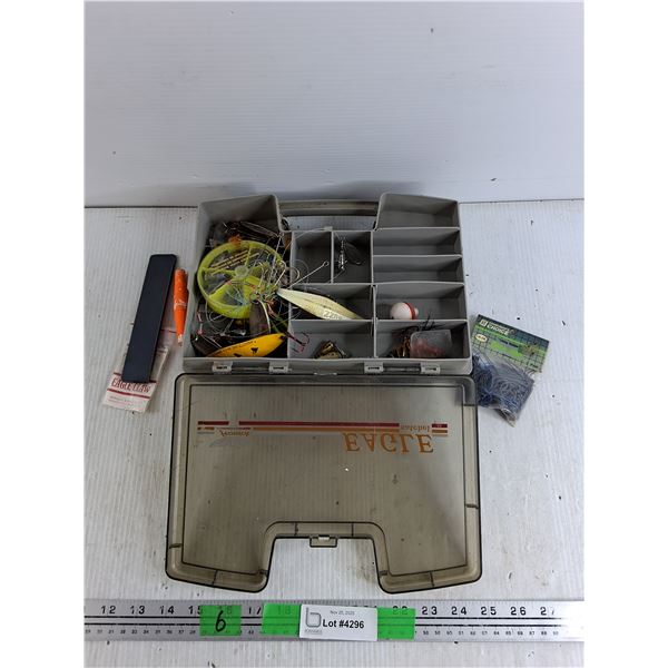 Eagle Hardware Case, Fishing Hooks, Bass Jigs, Misc Fishing Supplies