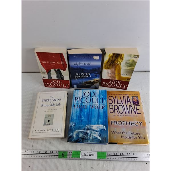 Books - Kristin Hannah, Jodi Picoult, Sylvia Browne