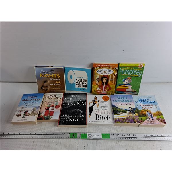 Books - Sarah Mlynowski, Debbie Macomber, Sebastian Junger