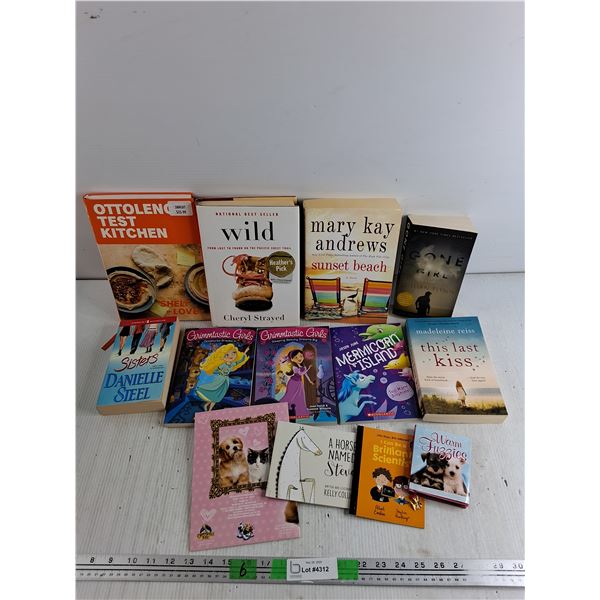 Books - Mary Kay Andrew's, Danielle Steel, Madeleine Reiss