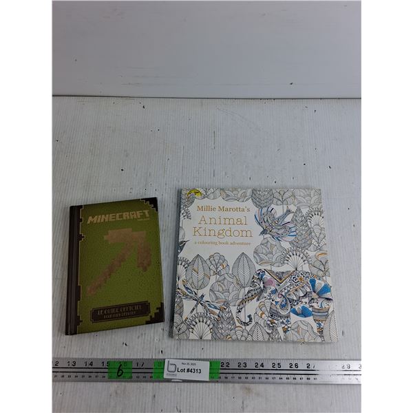 Minecraft Official Guide,  Animal Kingdom Coloring Book by Millie Marottas