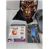 Image 2 : Halloween Masks, Mens FILA Size 13 Sandals, Phone Case, Felting Kit, Cup/Soap Set,  Misc