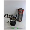 Plasplugs Tile Cutter, Jobmate Miter Box, Blower Motor - As Is