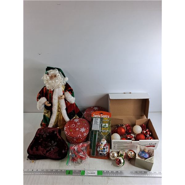 Santa Decor, Xmas Ornaments, Velvet Stocking, New Tins, Tree Water Monitor, Xmas Cookie Cutters