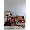 Image 1 : Santa Decor, Xmas Ornaments, Velvet Stocking, New Tins, Tree Water Monitor, Xmas Cookie Cutters