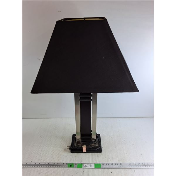 *Nerval Desk Top/ End Table Lamp - Powers On,  29" x 17" x 12"  - PICK UP