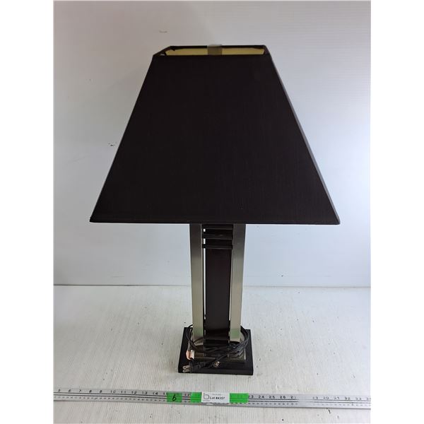 Nerval Desk Top/ End Table Lamp, Powers On -  29" x 17" x 12" - PICK UP
