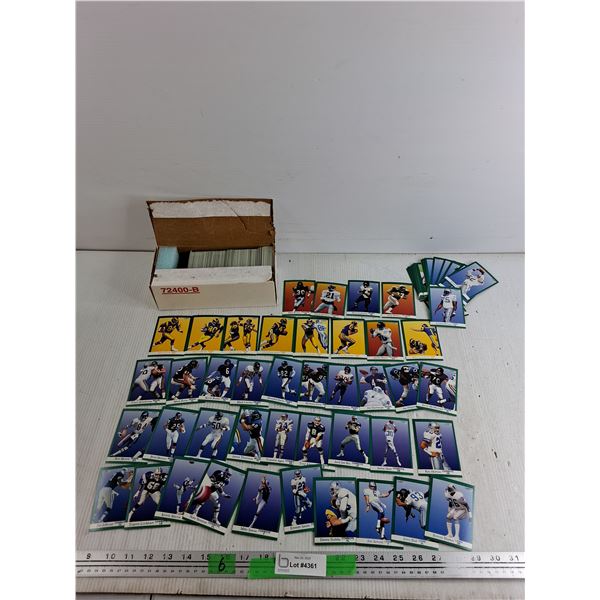 Fleer 91 Trading Football Cards - Authenticity Not Guaranteed