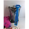 Image 3 : (2) Kids Pillows - (Dream Lites Pillow Pet Ladybug & Sequin Color Change), Fisher Price Toy Popper