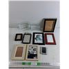 Various Picture Frames 4" x 3" - 9" x 7"