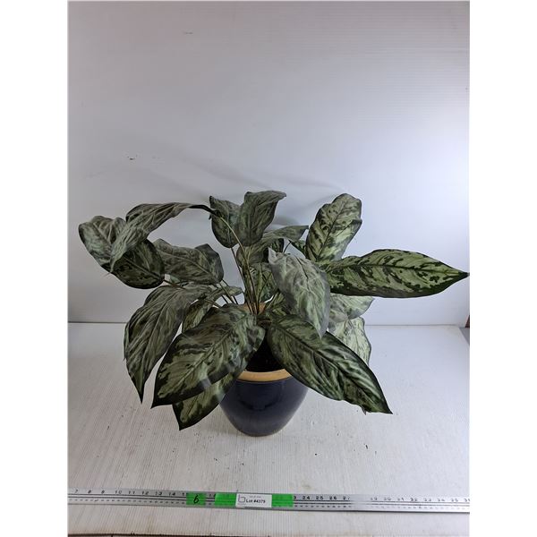 Artificial Plant in a Ceramic Planter 20", Pickup Preferred