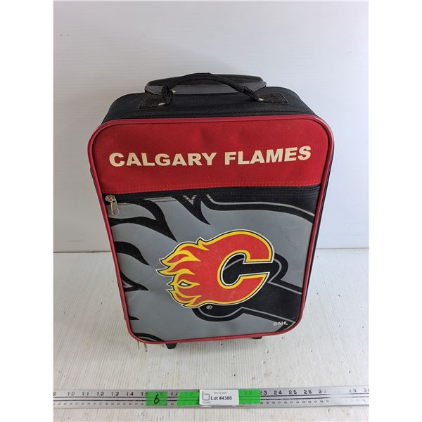 Calgary Flames Carry On Suitcase 18" x 12" x 5"