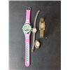 Image 3 : (7) Watches/Watch Faces- Minnie Mouse, Seiko, Misc. As Is