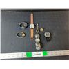 (7) Watches/Faces- Timex, Jubilee, Misc.