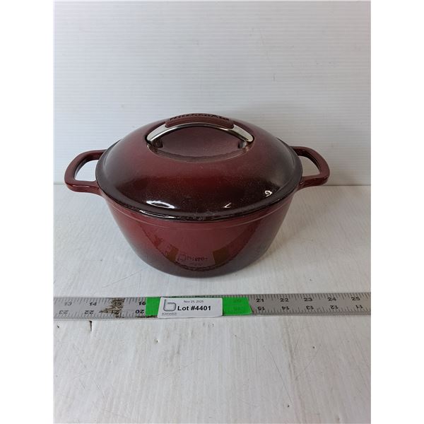 Kitchen-Aid Enamel Pot & Lid 9" Diameter