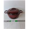 Image 1 : Kitchen-Aid Enamel Pot & Lid 9" Diameter
