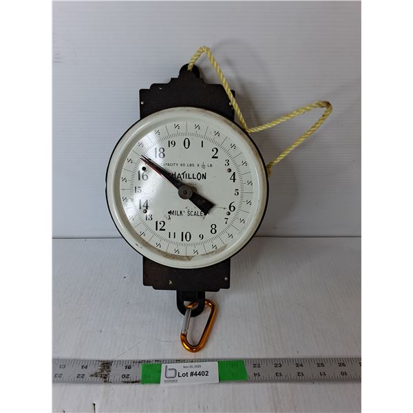 Vintage Chatillon Milk Scale