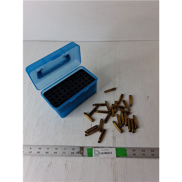 223 Remington Empty Shell Casings & Box