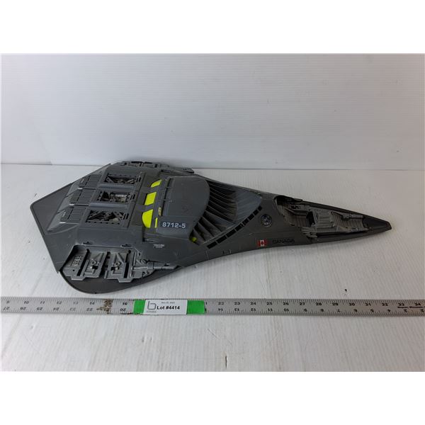 Plastic GI Joe Model Phantom Bomber X-19 27.5" x 15", Cannot Ship