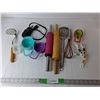 Rolling Pins, Whisk, Measuring Spoons, Misc.
