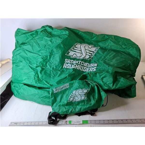 Sask. Roughriders Self Inflatable Couch with Carrying Bag