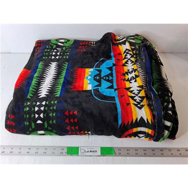 Navajo Style Throw Blanket