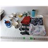 Coffee Mugs, Pillowcases, Dish Towels