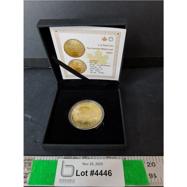 ^ Canadian  1 Oz. Gold Coin, Cannot Authenticate