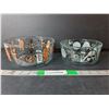 (2) Star Wars Themed Pyrex Bowls Up to 7"  Diameter- No Lids