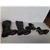 Image 3 : (2) Pairs of Women's Faux Leather Boots- 6 & 36