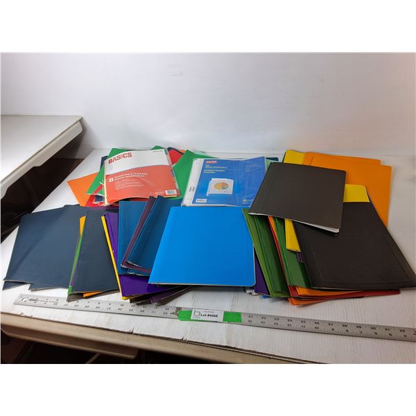 Empty Duotangs, Sheet Protectors & Dividers