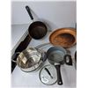 Image 3 : Strainers, Roasting Pan, Pots, Misc.