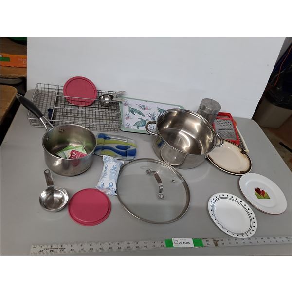 Pots, Brita Filter, Cutlery Sorter, Misc.