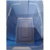 Image 3 : (3) Storage Totes Up to 21.5" x 15.5" x 16.5"- As Is, Cannot Ship