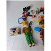 Image 3 : Toys- Bert & Ernie Figurines, Kellogs Film Camera, Bouncy Ball, Misc.