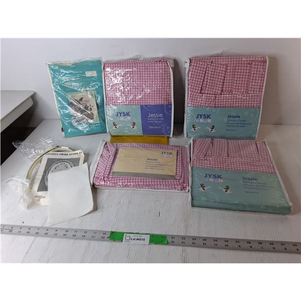 Drapery Panels, Roman Shade, Duvet Cover, Misc.