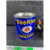 Image 2 : Flour Strainer, Empty BeeHive Corn Syrup Tin