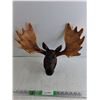 Image 1 : Chalk Moose Head Wall Decor