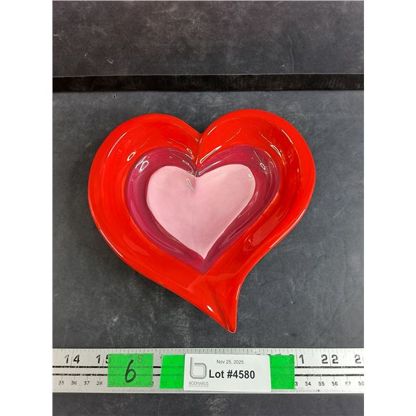 Heart Shaped Ceramic Dish